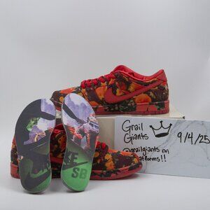 Nike SB Dunk Low “Poppy Field” — 13M (DS, FZ1291-600)